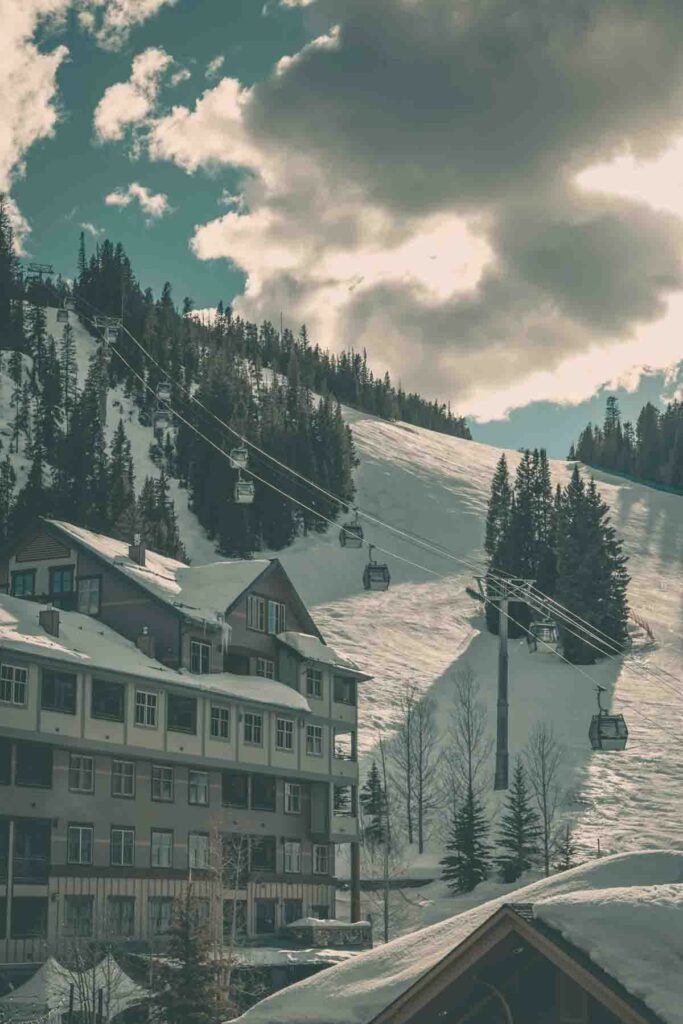 Aspen Winter View on Sky Resort