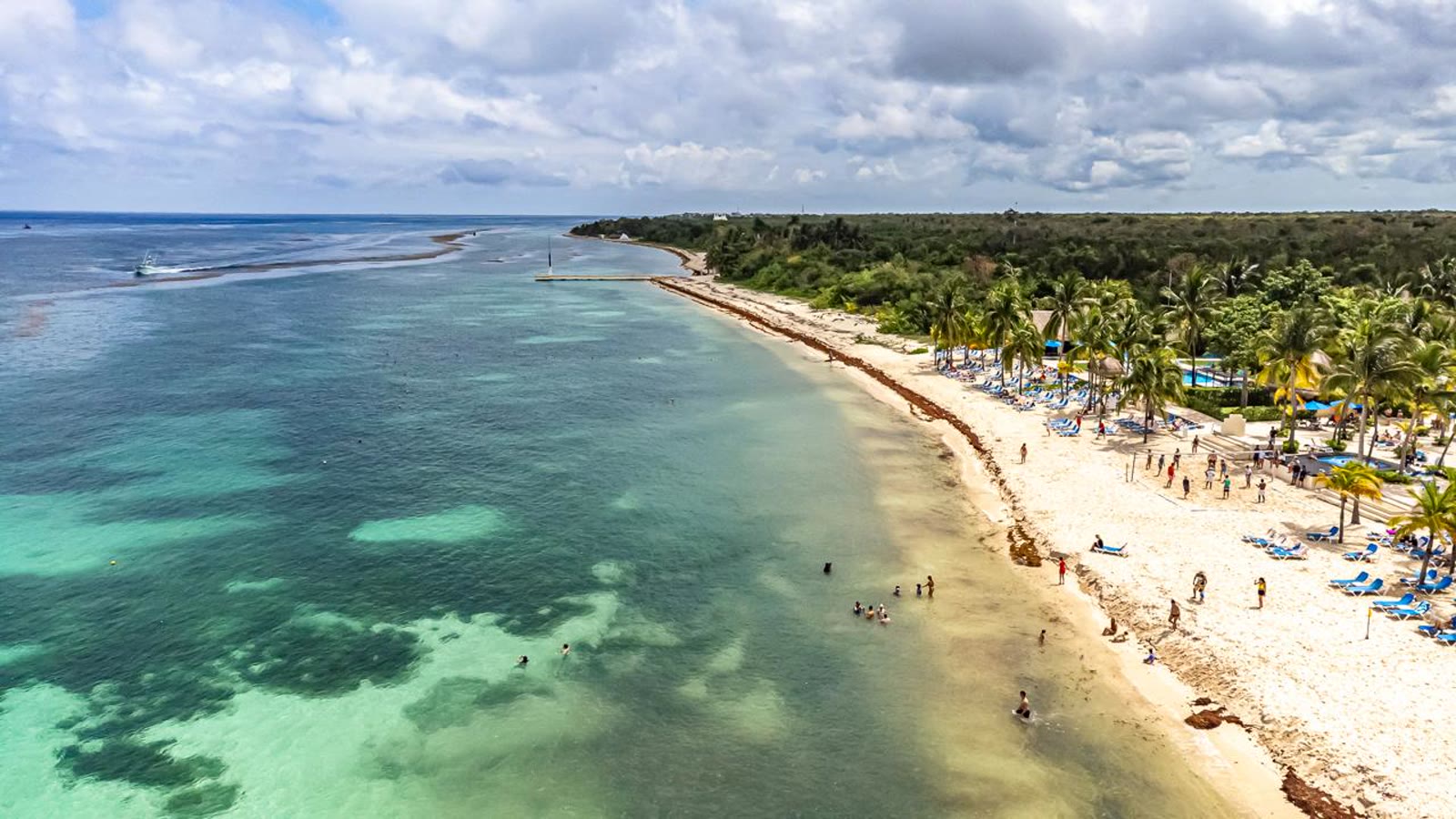 Scenic view of Cozumel, Quintana Roo, Mexico