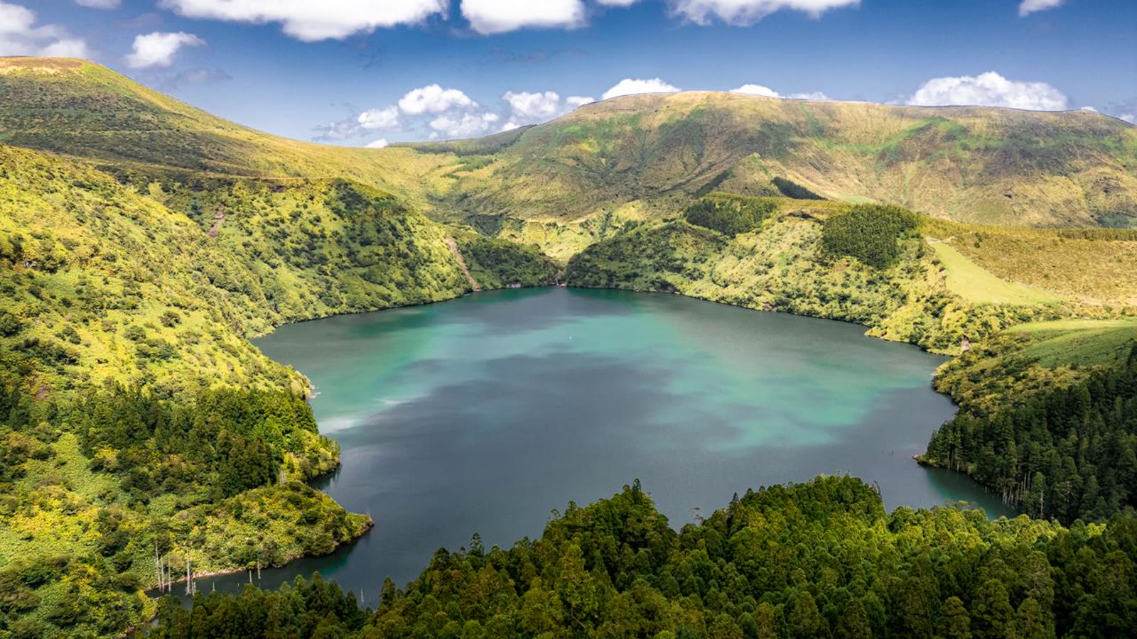 Scenic view of Flores, Azores, Portugal