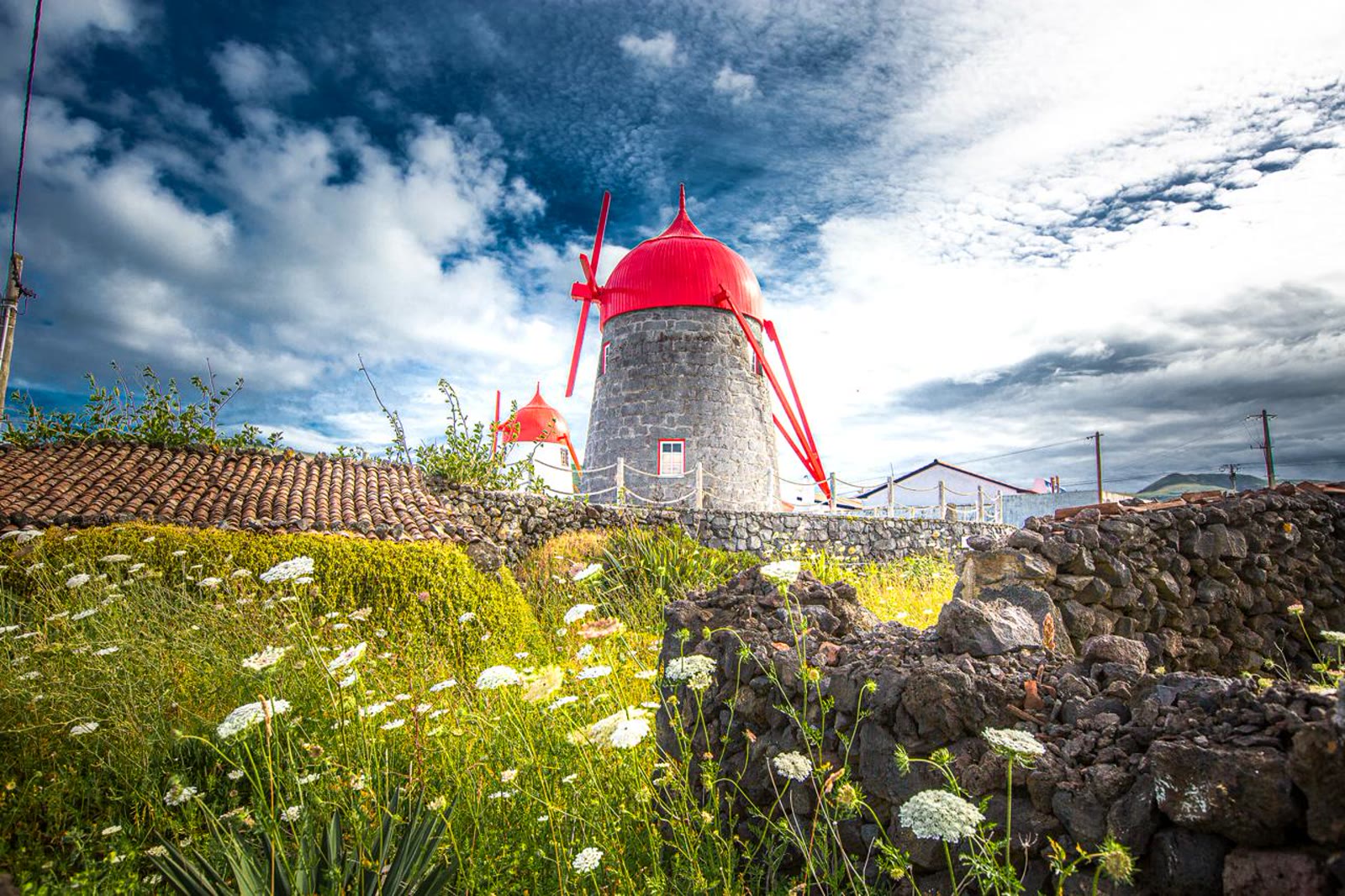 Scenic view of Graciosa, Azores, Portugal