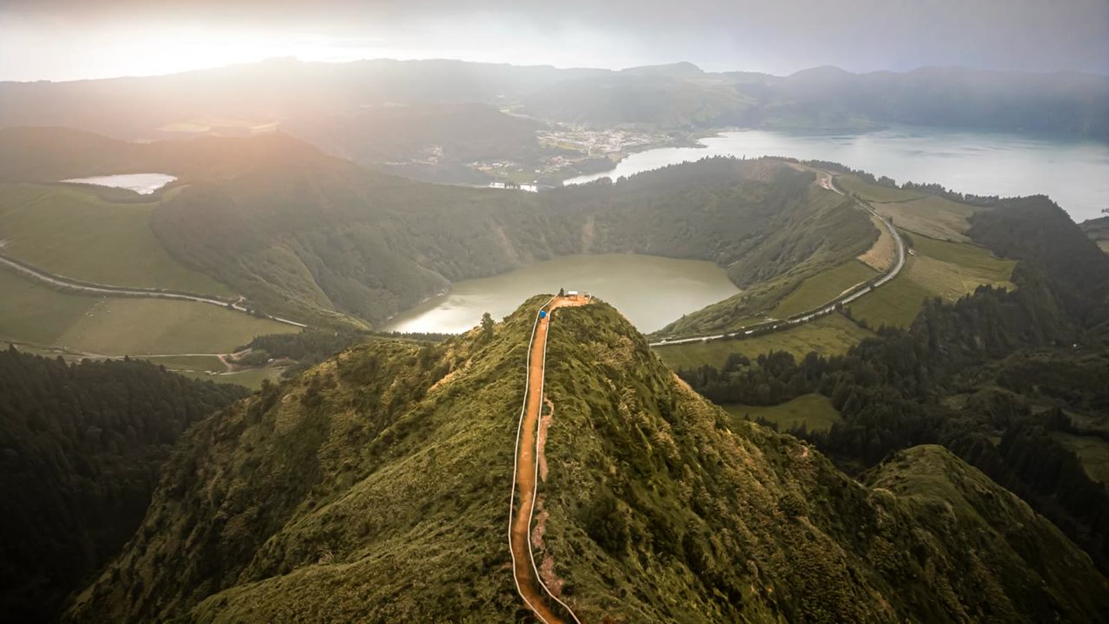 Scenic view of Ponta Delgada, Azores, Portugal