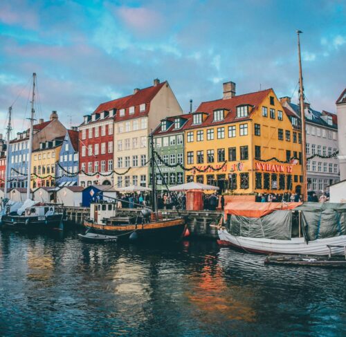 Scenic view of Copenhagen, Denmark