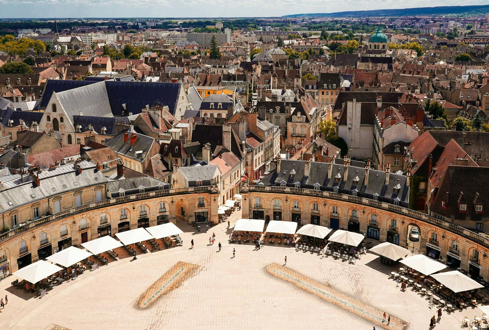 Dijon cityscape, Bourgogne-Franche-Comté, France