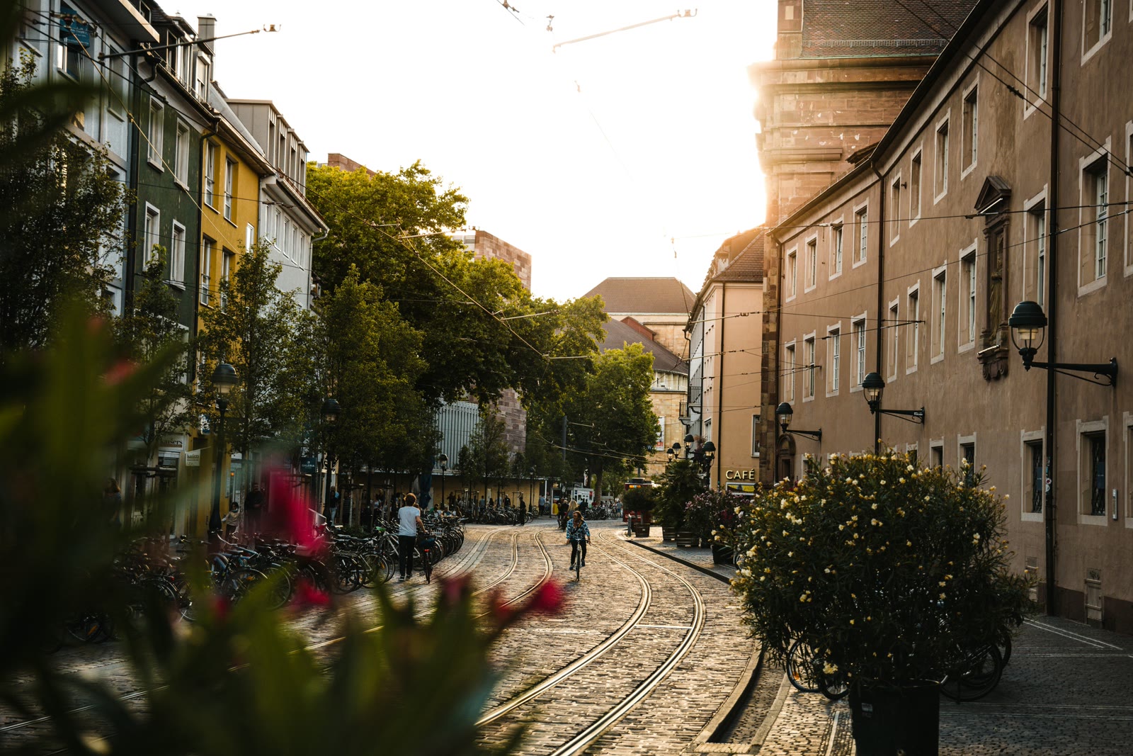 Scenic view of Freiburg, Baden-Wurttemberg, Germany