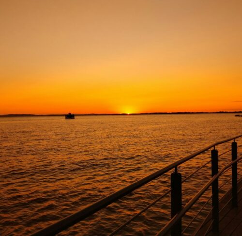 Scenic view of Porto Alegre, Rio Grande do Sul, Brazil