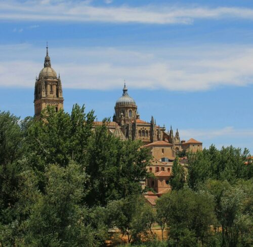 Salamanca cityscape, Castile and León, Spain