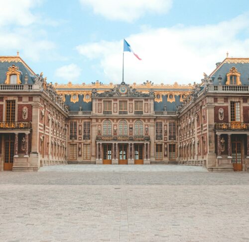 Palace of Versailles in Ile-de-France, France