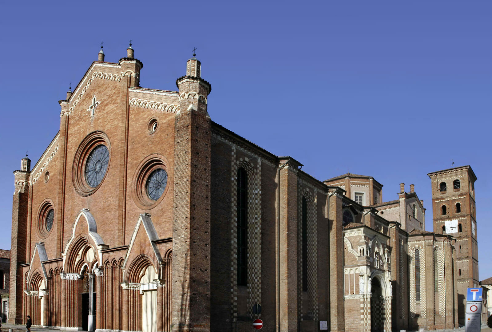 Cathedral of Asti in Piedmont, Italy