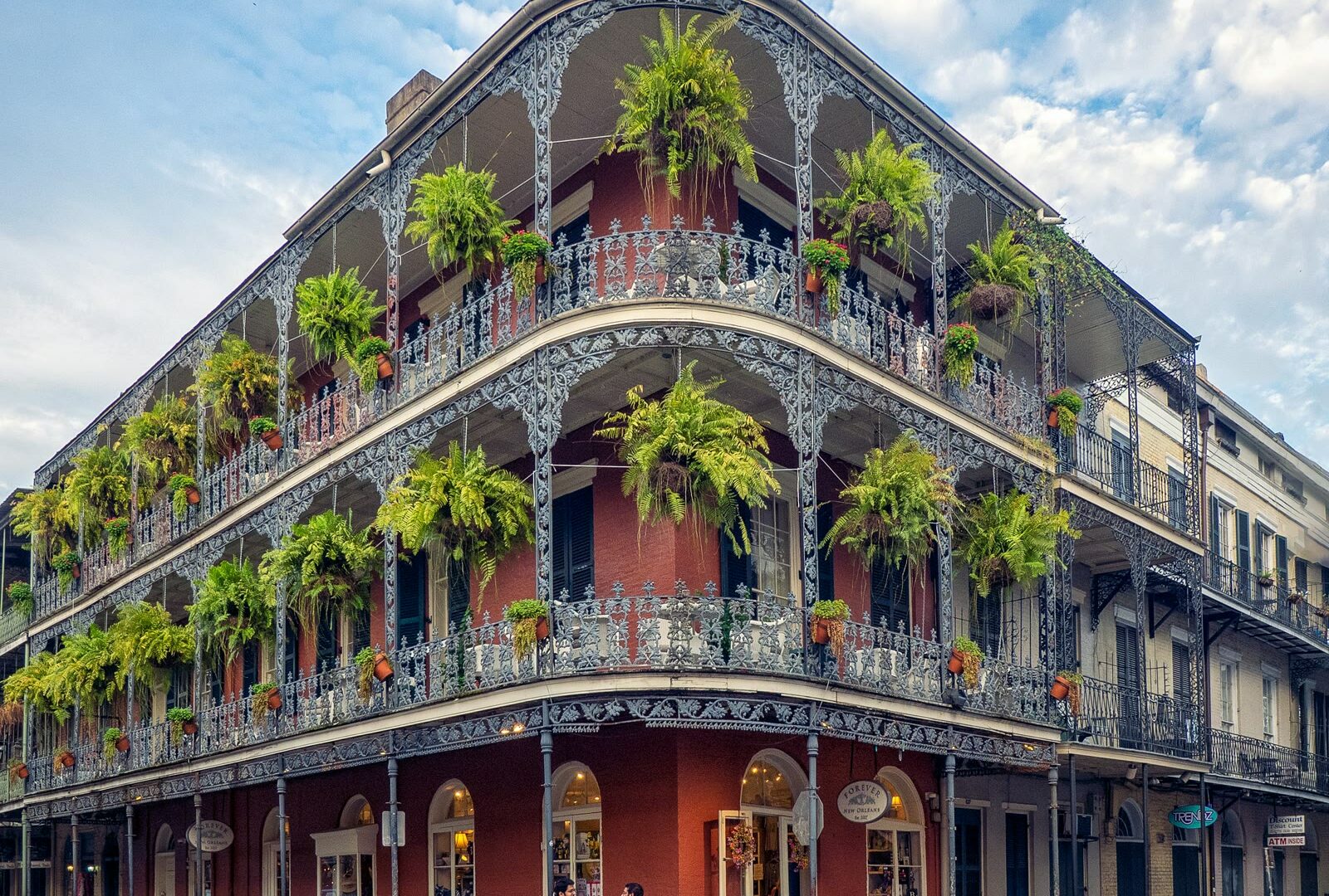 Three-story building in New Orleans, Louisiana, United States