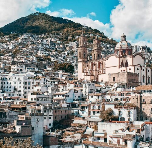 Buildings during the day in Taxco, Guerrero, Mexico